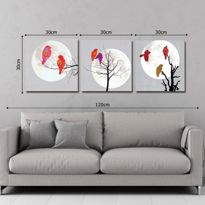 DYC 10047 3PCS New Classic Print Art Ready to Hang Paintings