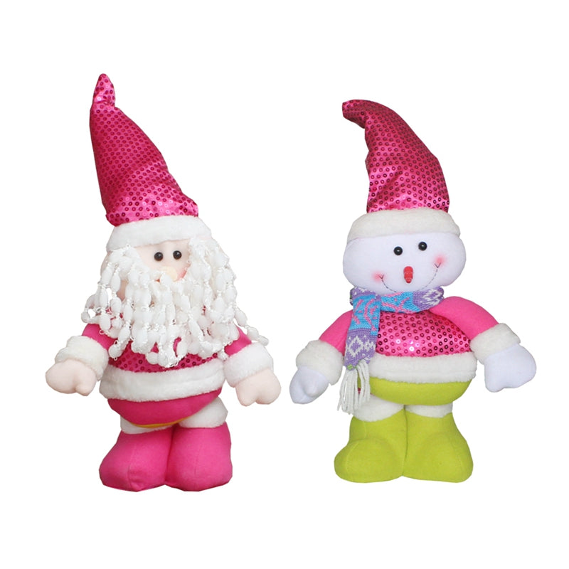 Creative Novelty Santa Snowman Doll Children Gifts Decor