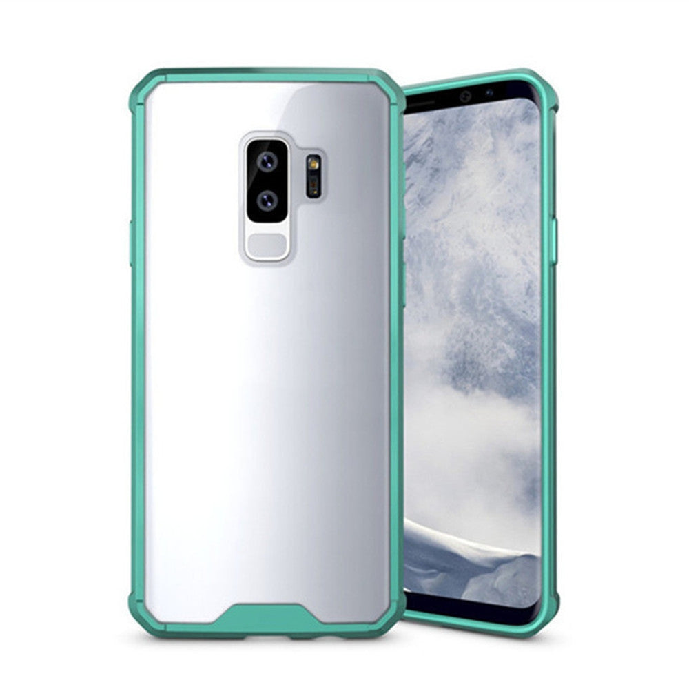 Cover Case for Samsung Galaxy S9 Plus Luxury Shockproof Hybrid Armor Crystal Hard PC Back Full P...