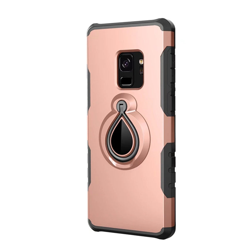 Cover Case for Samsung Galaxy S9 Holder Car Mount Ring Grip 360 Rotatable Alloy Finger