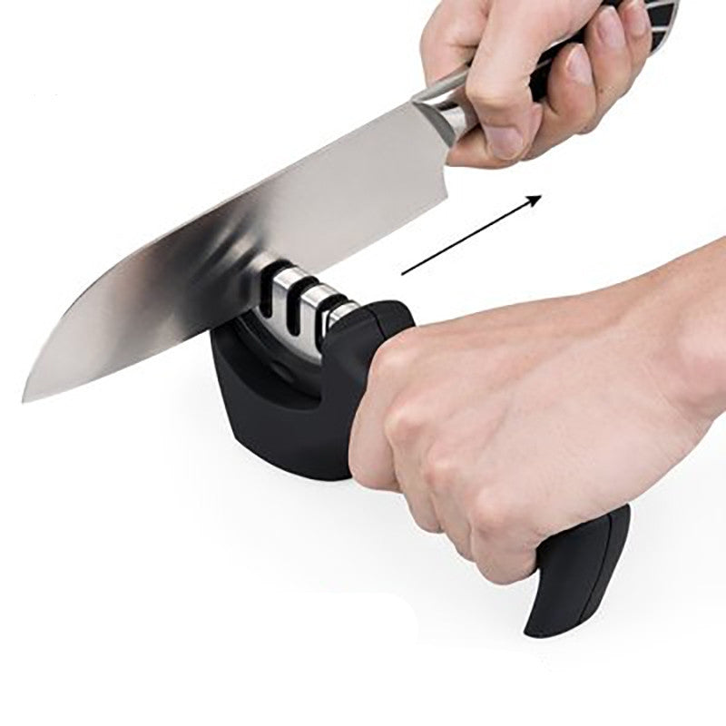 3-stage Knife Sharpener Steel Sharpening Tool
