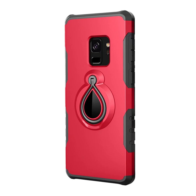 Cover Case for Samsung Galaxy S9 Holder Car Mount Ring Grip 360 Rotatable Alloy Finger