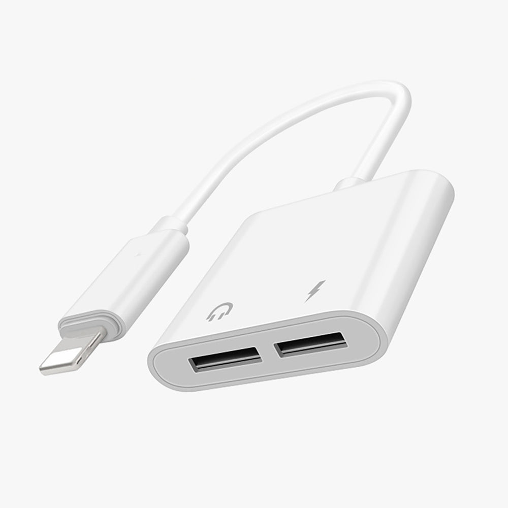 Atongm Twofor iPhone 7 Two in One Audio Charging Transfer Line