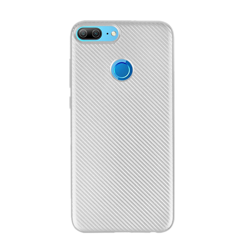 Case for Huawei Honor 9 Lite No Fingerprints Back Cover Fiber Pattern Soft TPU
