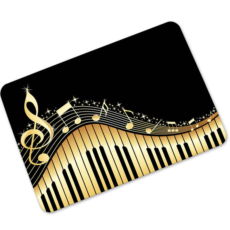 Creative Piano Pattern Antiskid Floor Mat