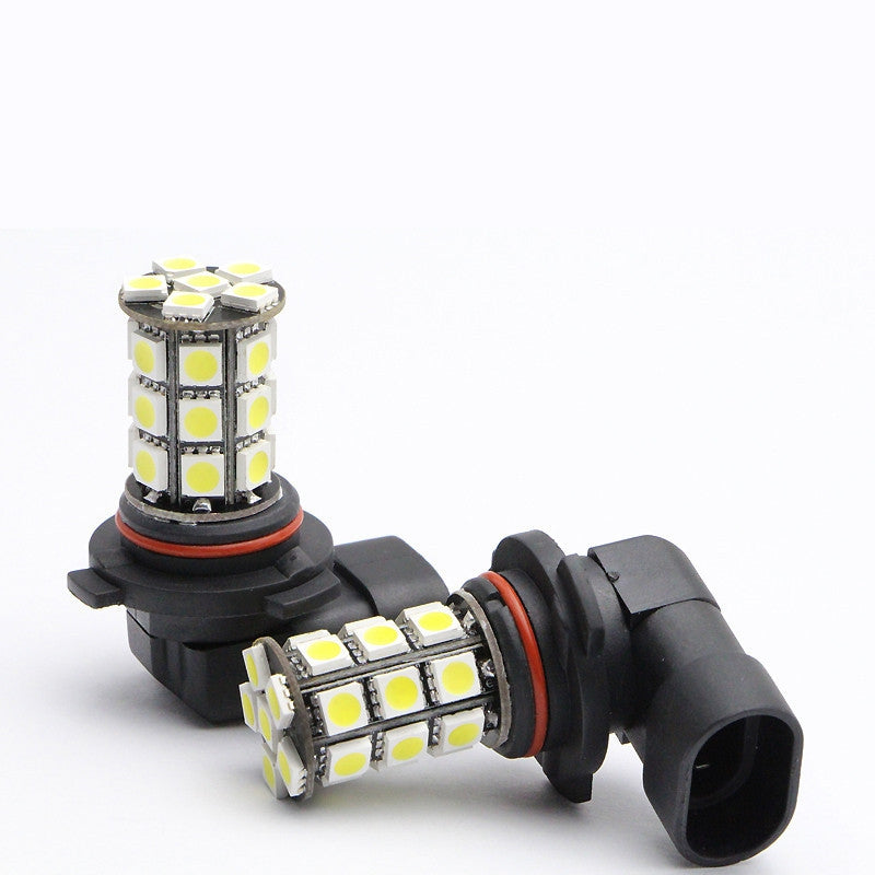 2Pcs 9005/HB3-5050-27SMD Car Reversing Lights Fog Bubls Turn Signal Lamp