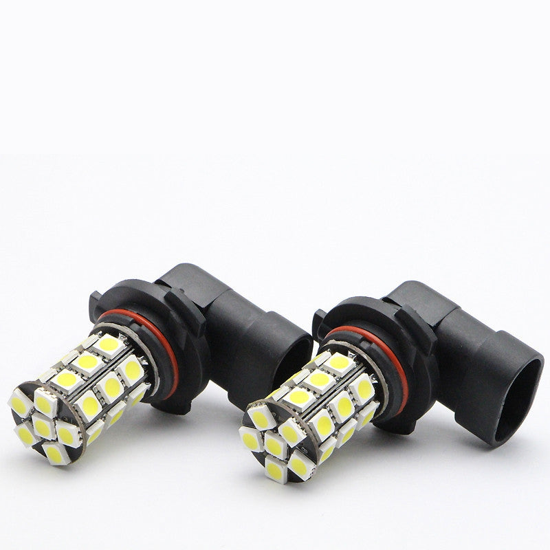 2Pcs 9005/HB3-5050-27SMD Car Reversing Lights Fog Bubls Turn Signal Lamp