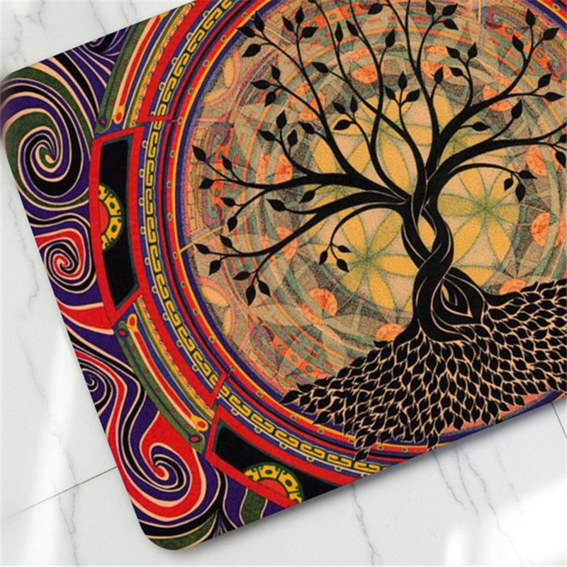 Creative Tree Pattern Antiskid Floor Mat