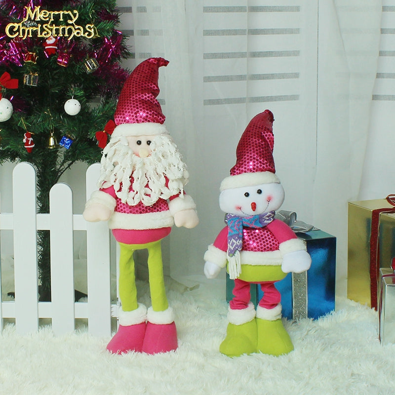 Creative Novelty Santa Snowman Doll Children Gifts Decor