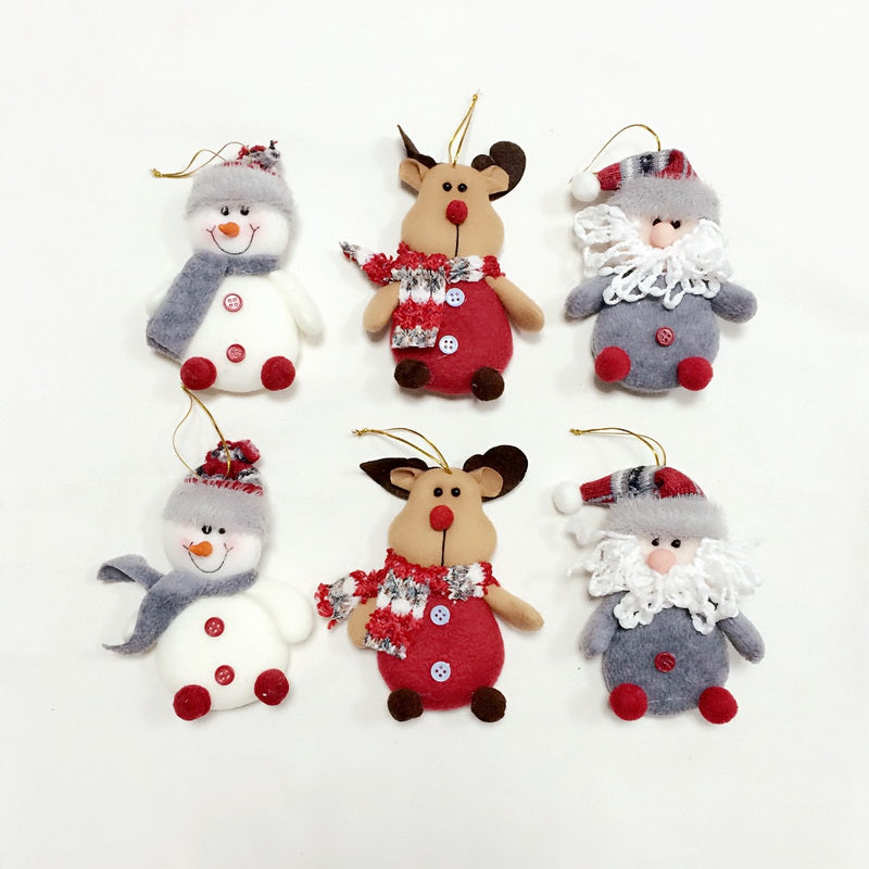 6Pcs Good Quality Christmas Ornaments / Tree Decoration