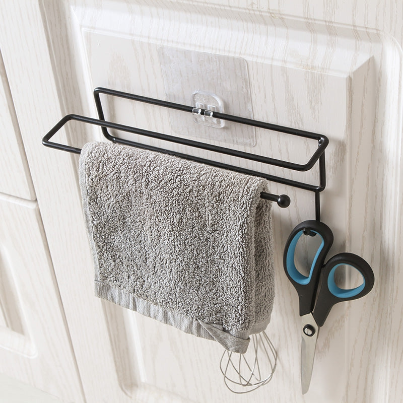 Bathroom Wall Hanging Punch-Free Towel Rack Hook