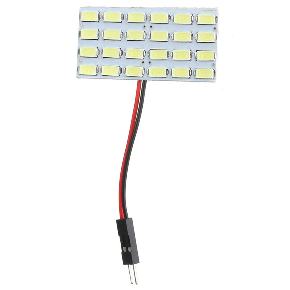 24SMD 5730 LED Light Panel Board Multi-Function Car Interior Dome Reading Lamp Light