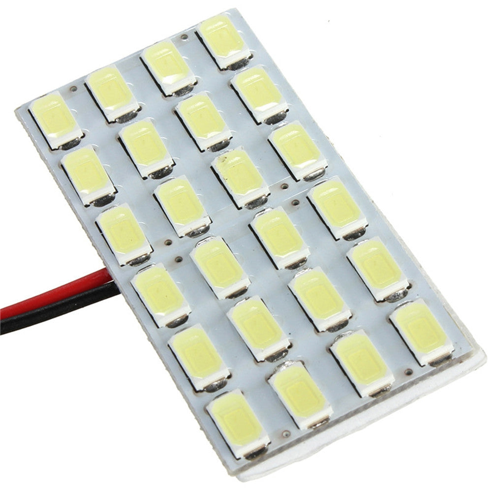 24SMD 5730 LED Light Panel Board Multi-Function Car Interior Dome Reading Lamp Light