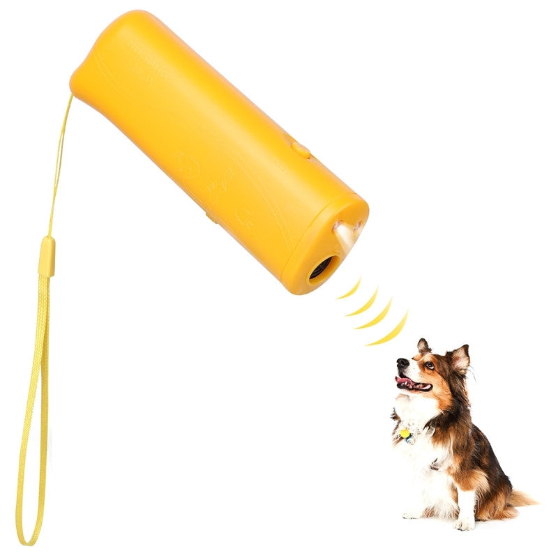 3 in 1  Ultrasonic Pet Dog Repeller Training Device Trainer With LED Wholesale
