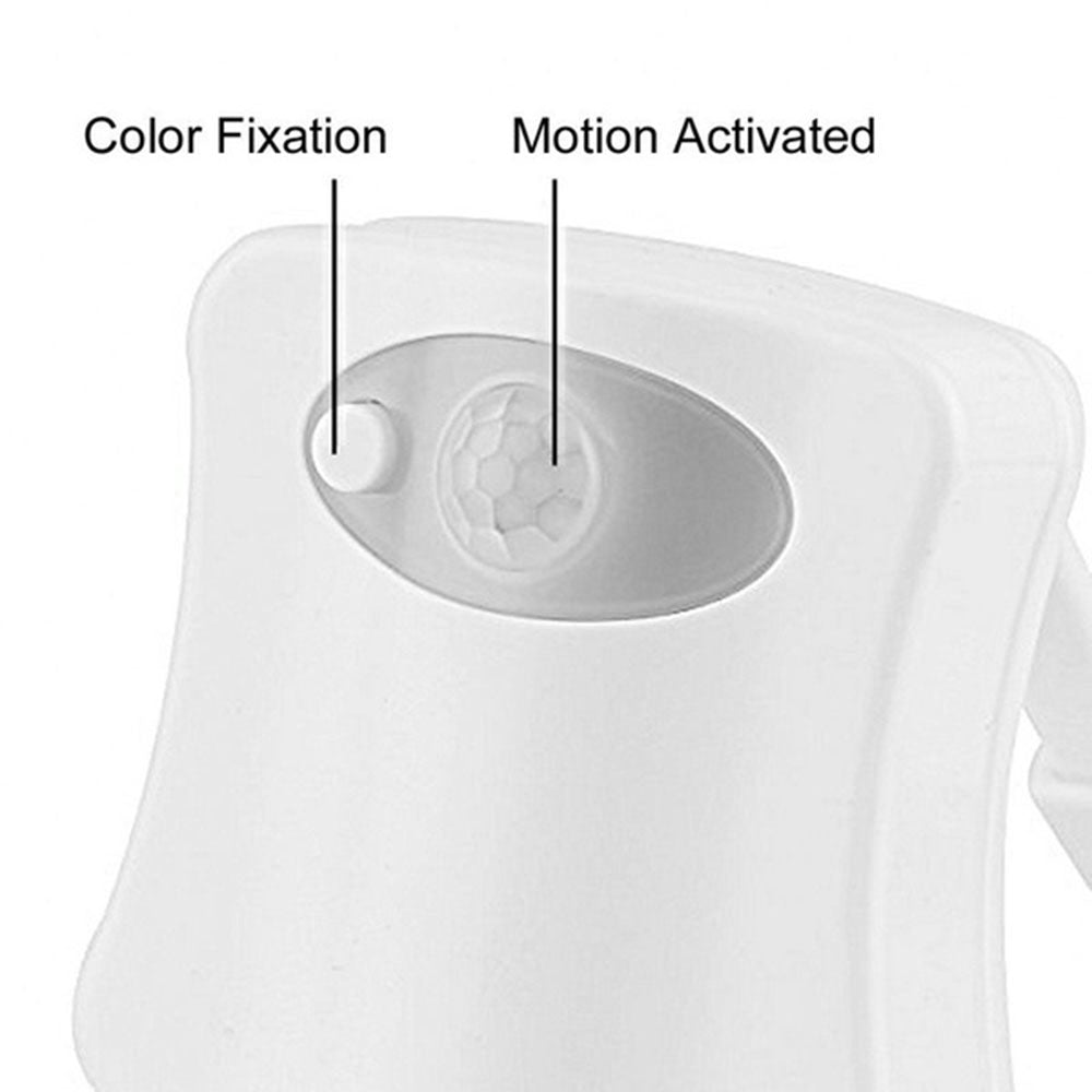 Colorful Motion Sensor Toilet Nightlight Home Toliet Bathroom Human Body Auto Motion Activated S...