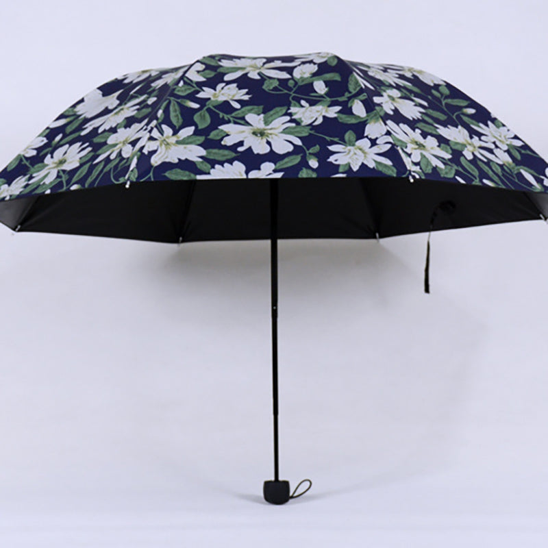 DIHE Sunshade Rippled Edge Ultraviolet-Proof Heat Protection Umbrella