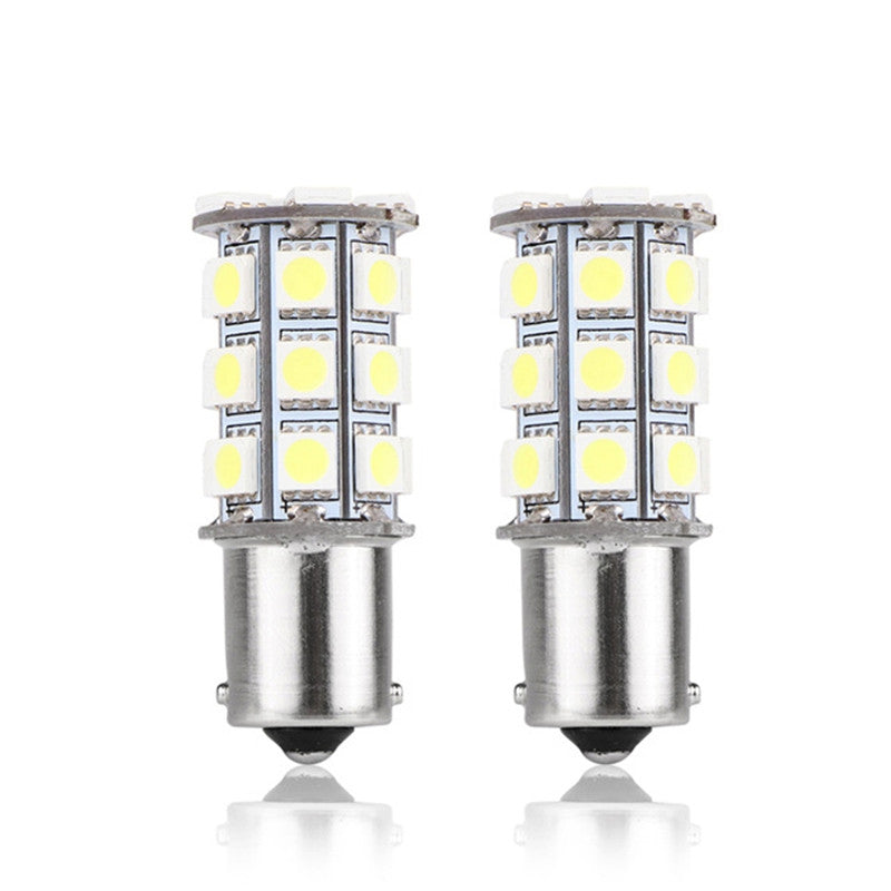 2Pcs 1156 27-LED Multi-Function Car Reversing Lamp Turn Signal Lights Taillight