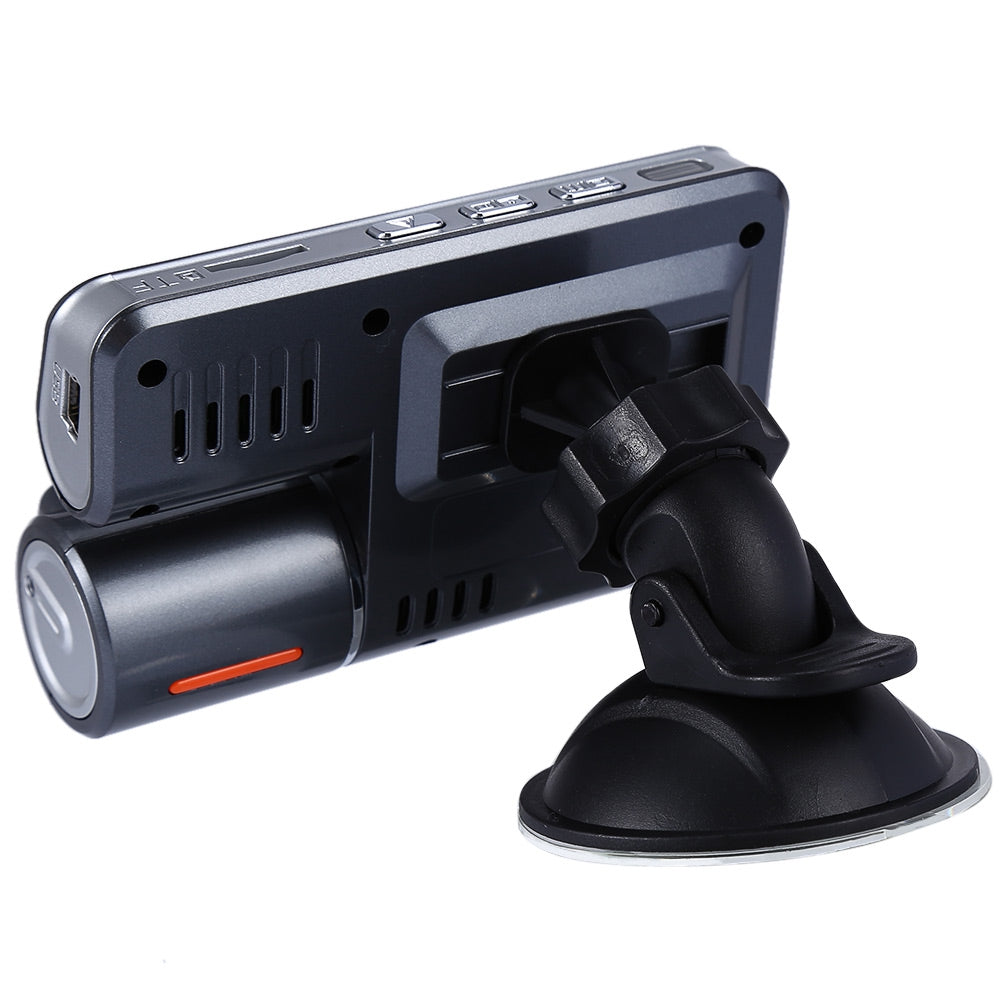 Dual Lens Camcorder Auto Car DVR Camera HD 1080P Dash Cam Driving Recorder
