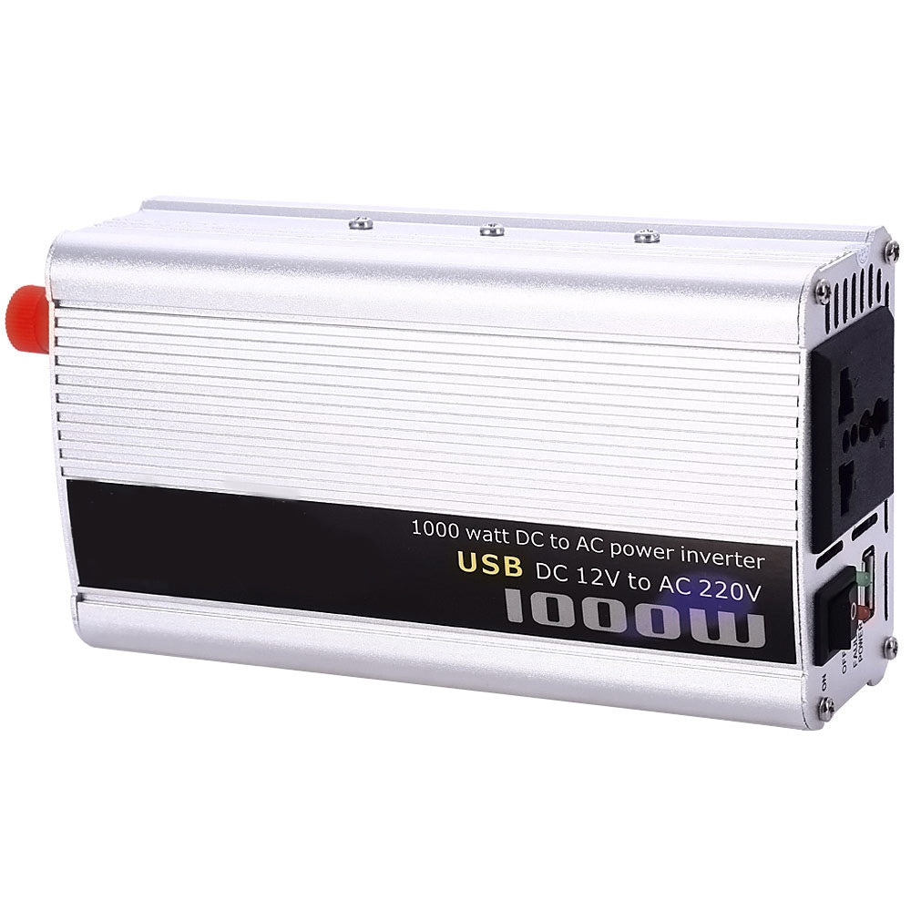 Car Inverter 1000W DC 12V AC 220V Vehicle Power Supply Switch On-board Charger