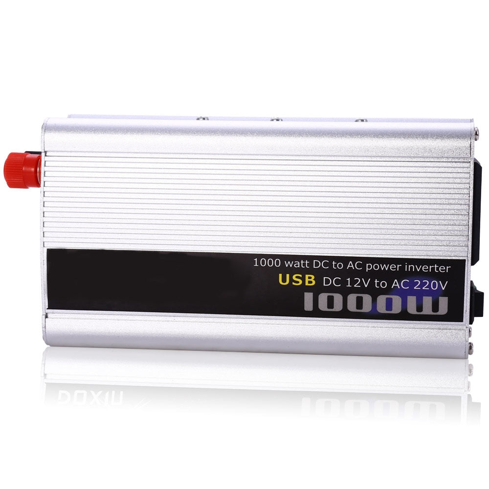 Car Inverter 1000W DC 12V AC 220V Vehicle Power Supply Switch On-board Charger