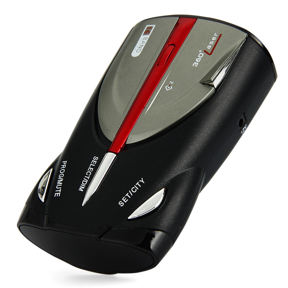 Car Trucker Speed 9980 Radar Detector Voice Alert Warning 16-band Scanning Auto 360 Degrees