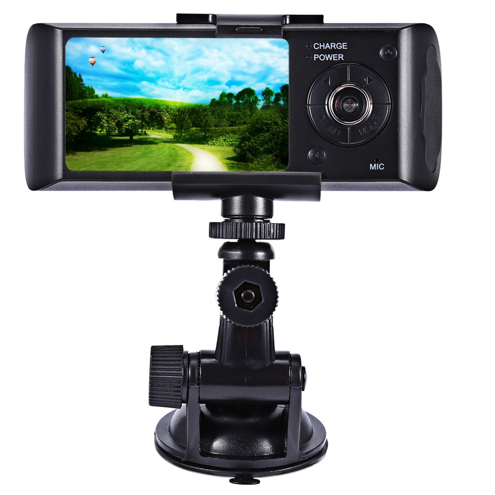 Dual Lens Mini X3000 R300 HD 720P GPS Cam Video Camcorder Car Camera Recorder DVR 2.7 inch LC......