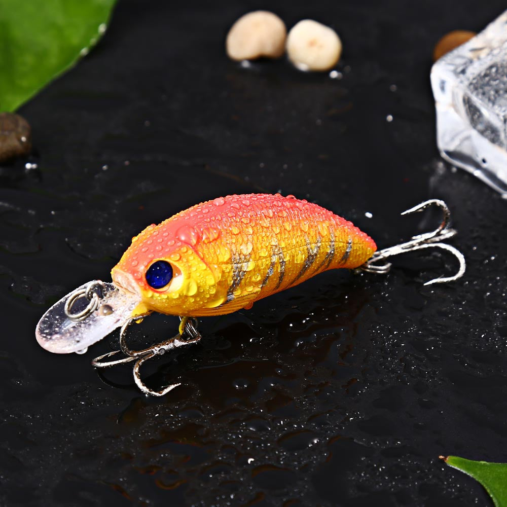 7.5CM Fishing Lure Crank Bait Hard Plastic Swimbait 8.3g