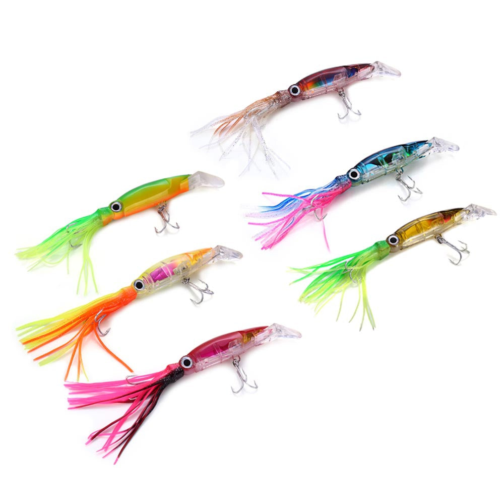 6pcs 14cm Fishing Lure Bionic Bait Artificial Hard Plastic Buzzbait 40g