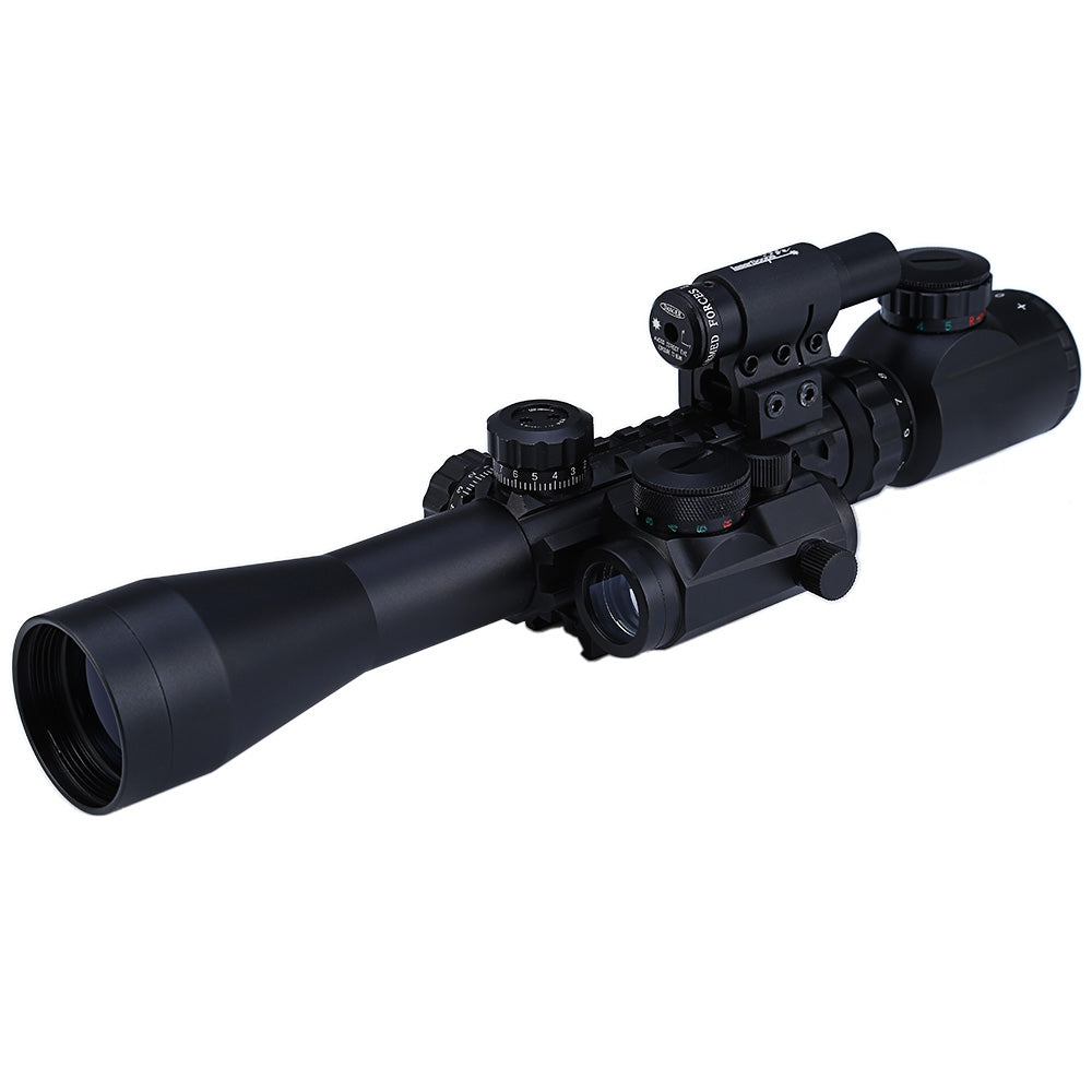 3 - 9X40EG Red / Green Illuminated Riflescope Optics Sniper Scope Sight
