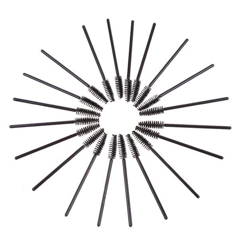 50pcs Variety Curvature Convenient Disposable Eyelash Brushes