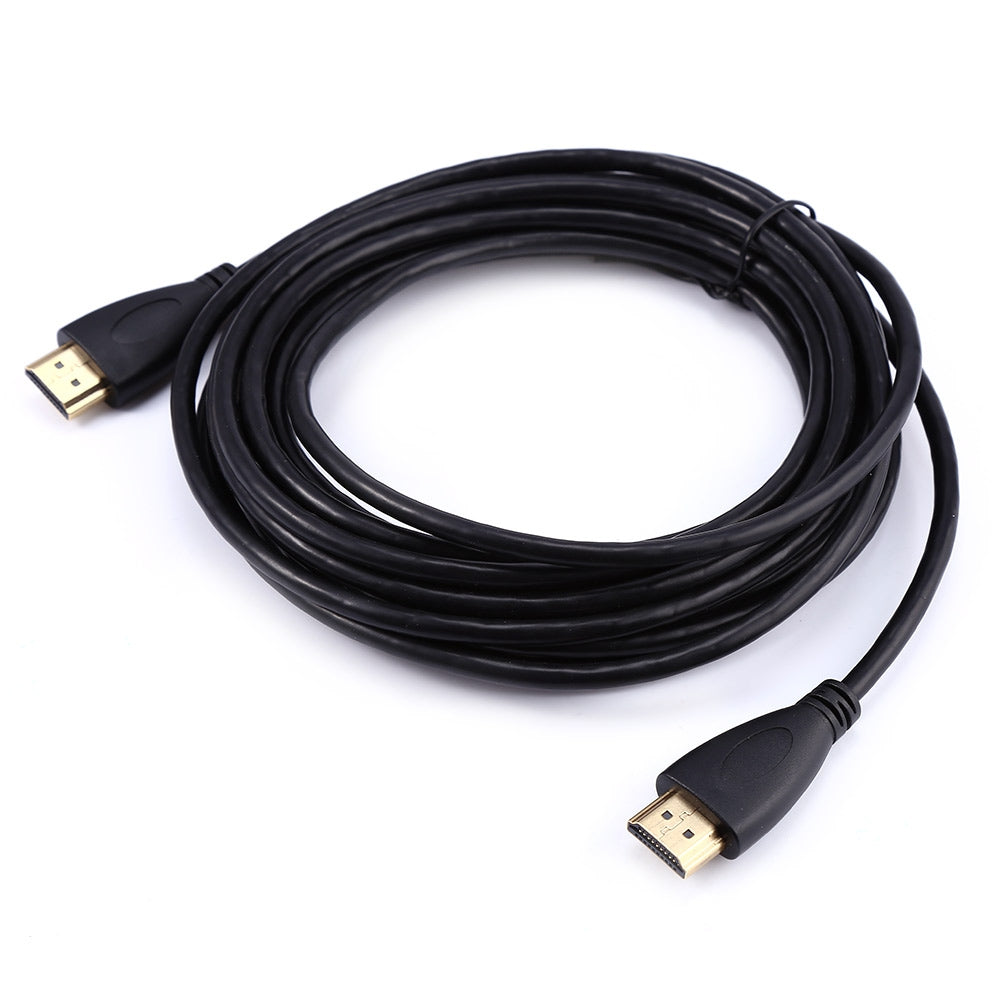 5M Male to Male High Speed Gold Plated Plug HDMI Cable 1.4 Version