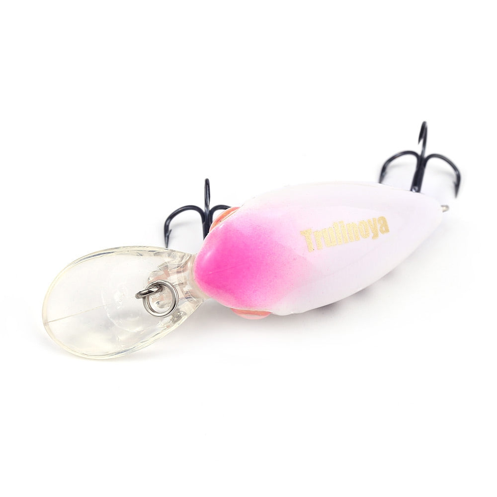 DW40 32mm Trulinoya Bare King Mini Fishing Lure Hard Bait with Hook