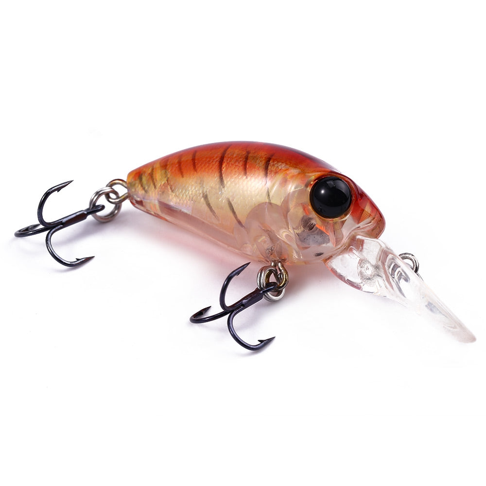 DW40 32mm Trulinoya Bare King Mini Fishing Lure Hard Bait with Hook