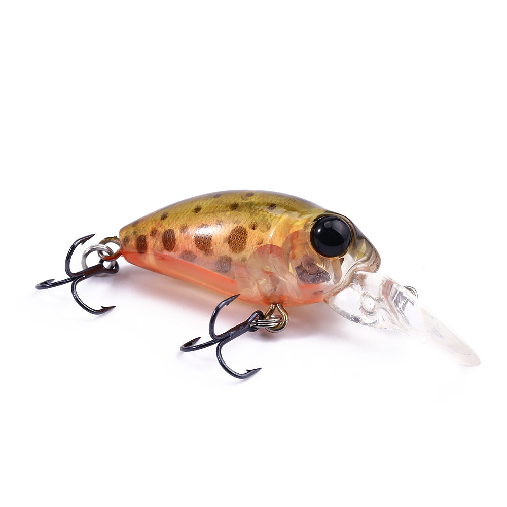 DW40 32mm Trulinoya Bare King Mini Fishing Lure Hard Bait with Hook