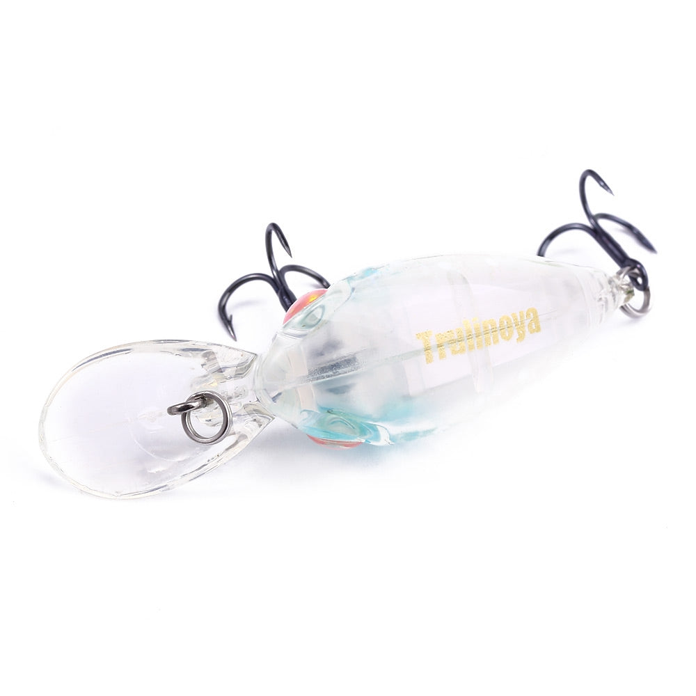 DW40 32mm Trulinoya Bare King Mini Fishing Lure Hard Bait with Hook