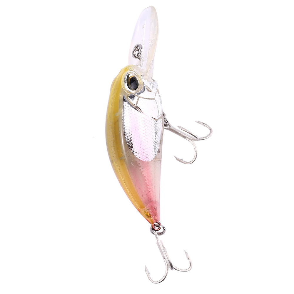 DW32 60mm Trulinoya Hard Fishing Lure Crank Artificial Baits with Hook