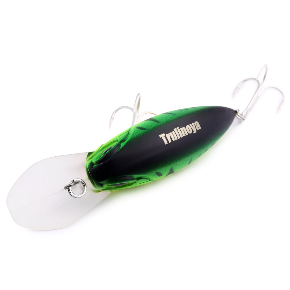 DW32 60mm Trulinoya Hard Fishing Lure Crank Artificial Baits with Hook