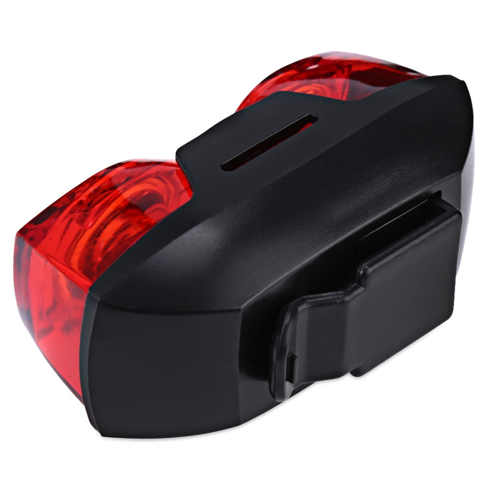 Bike Bicycle 2 LED Tail Light Safety Back Rear Lamp