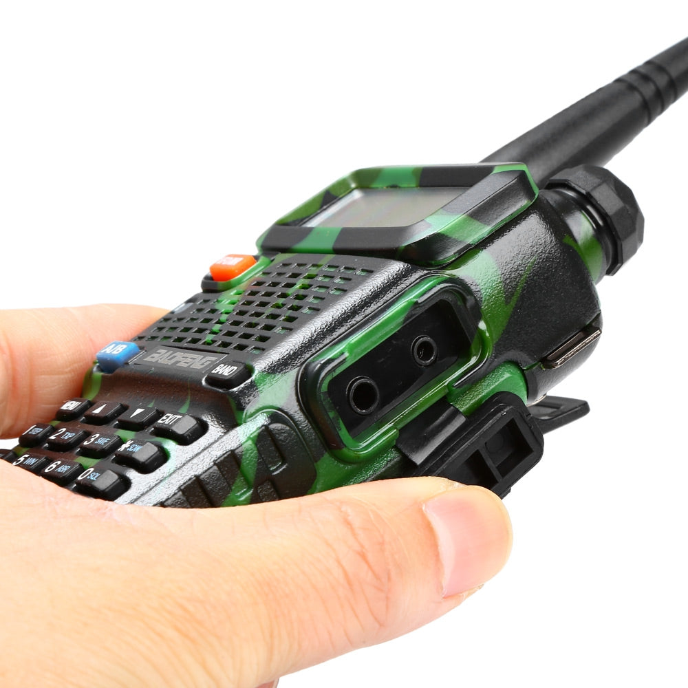 BAOFENG UV-5R VHF / UHF Walkie Talkie 128 Channel with LED Light