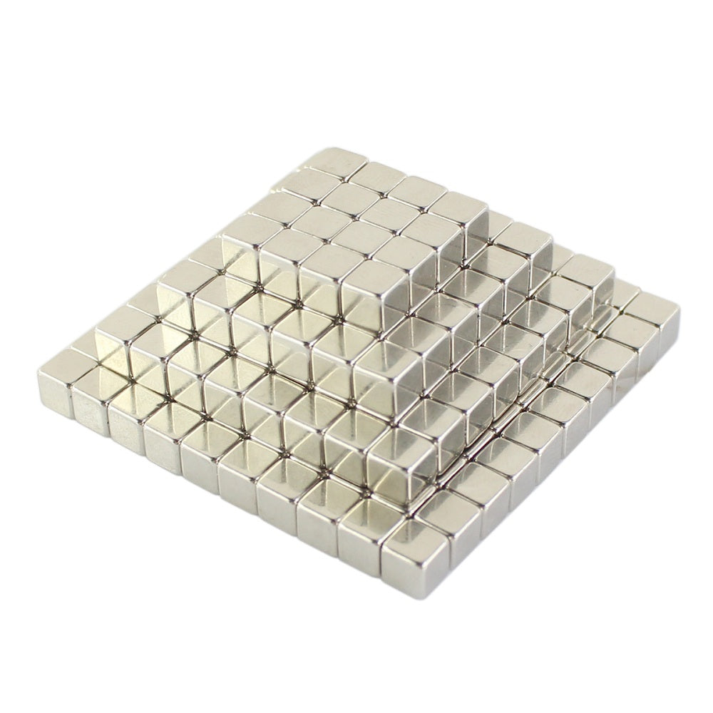 216Pcs NdFeB Mini 5mm Square Magnetic Block Puzzle Educational Toy for Intelligence Development