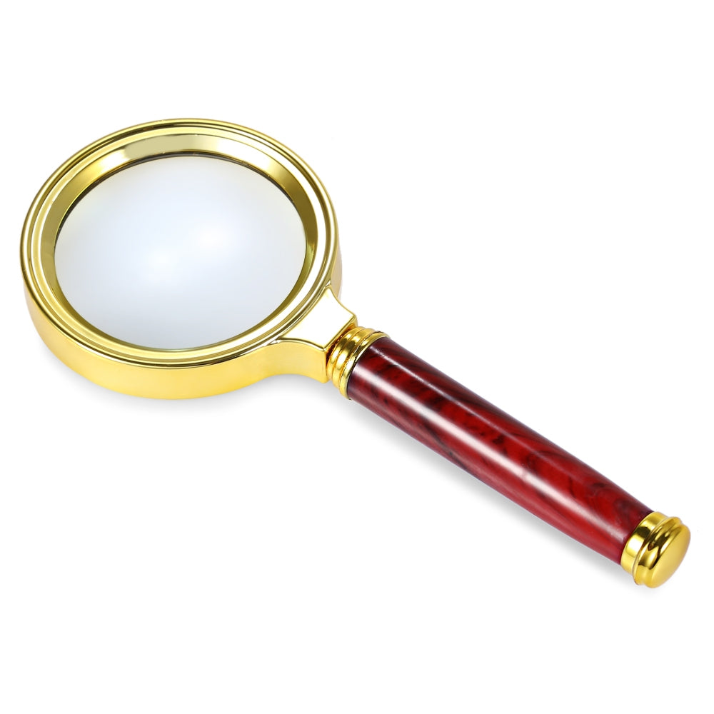 Diameter Handheld 3X Hand-held Magnifier Magnifying Glass Loupe Reading