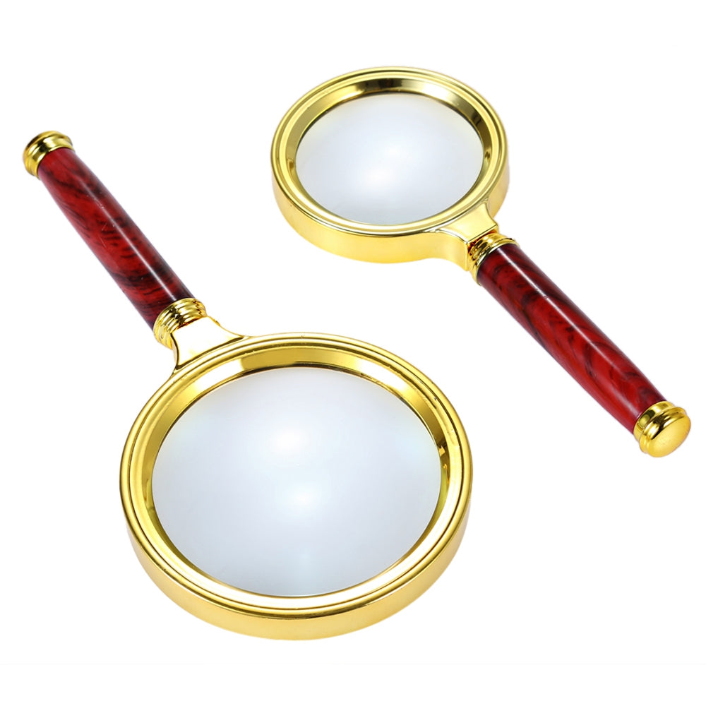 Diameter Handheld 3X Hand-held Magnifier Magnifying Glass Loupe Reading