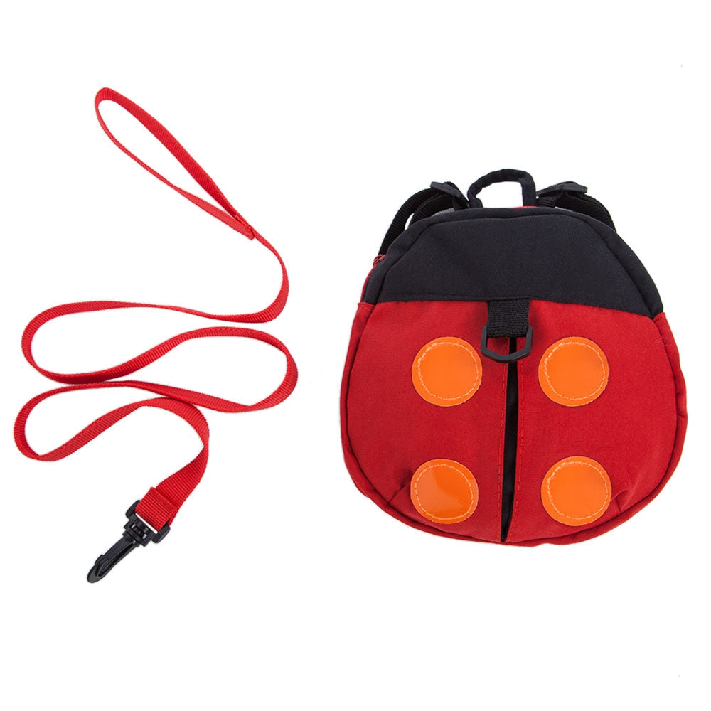 Cute Ladybird Design Babies Keeper Toddler Safety Harness Backpack Bag