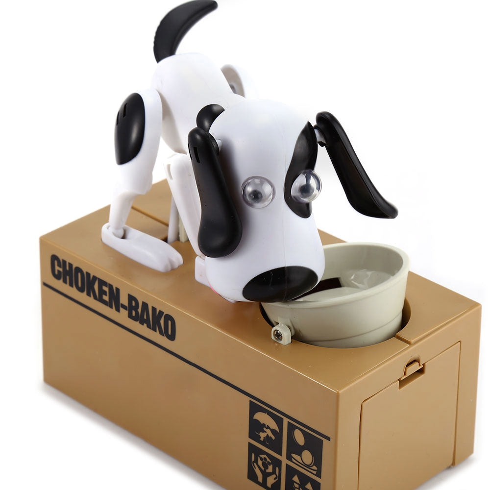 Creative Hungry Dog Model Piggy Bank Saving Pot