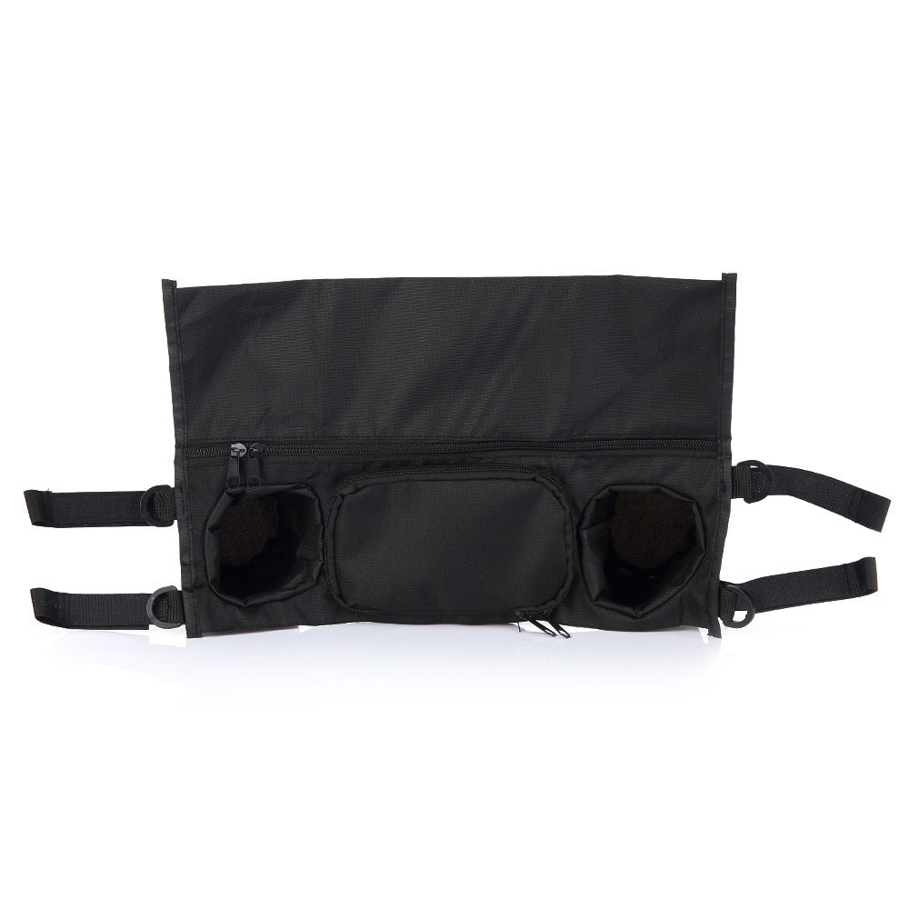 Convenient Practical Black Stroller Organizer Storage Cup Bag for Babies