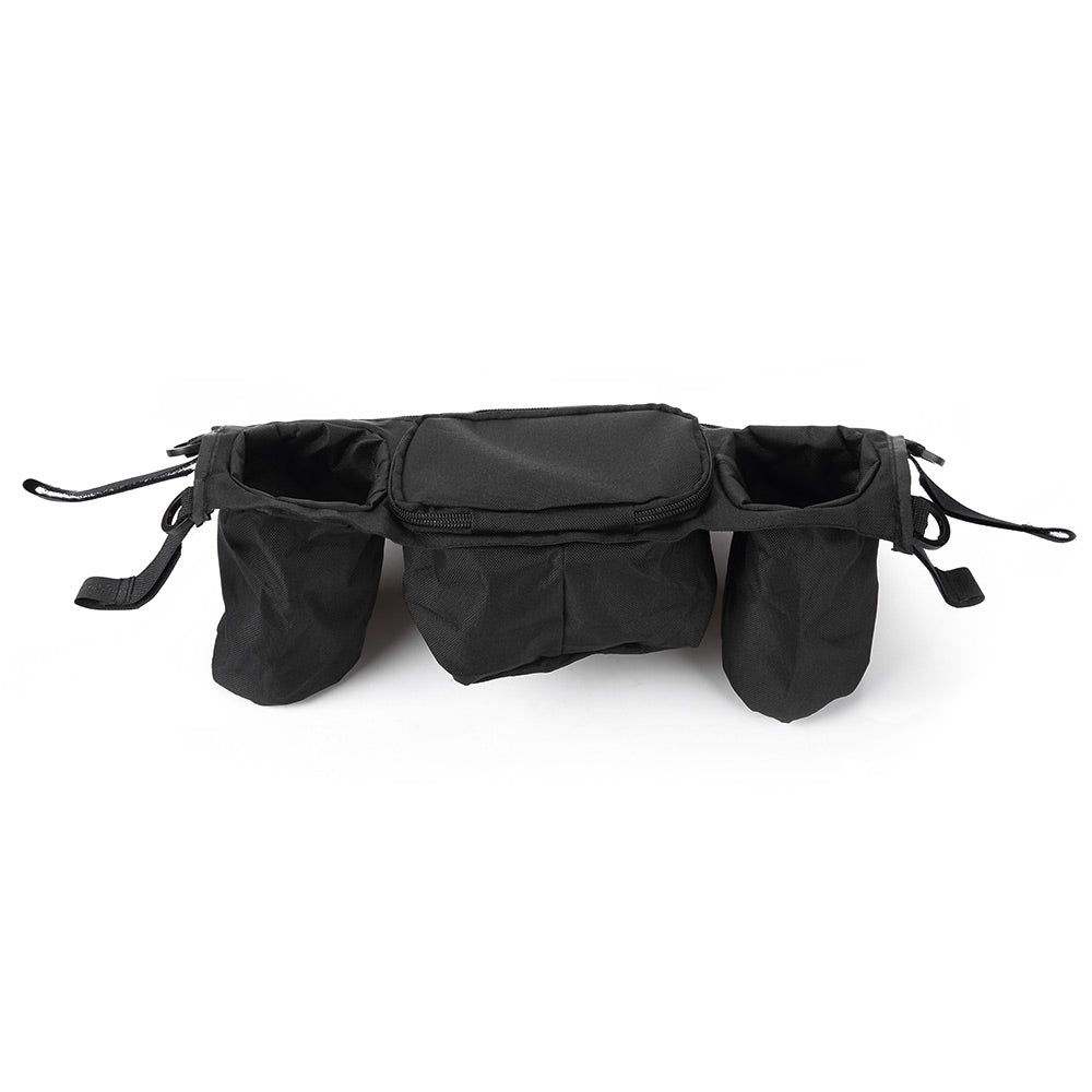 Convenient Practical Black Stroller Organizer Storage Cup Bag for Babies