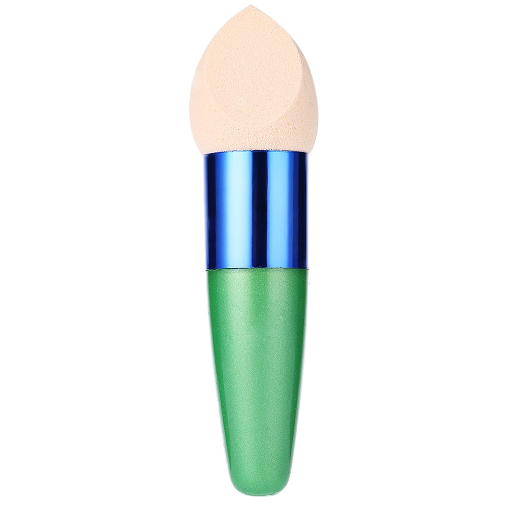 Cosmetic Women Liquid Cream Foundation Teardrop-shaped Concealer Sponge Brushes Lollipop