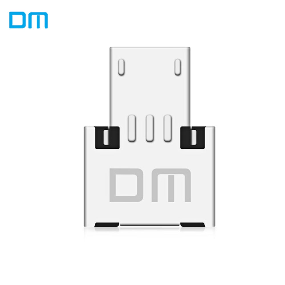 DM USB to Micro USB Male OTG Adapter Compatible with USB Disk / Phone / Tablet etc.