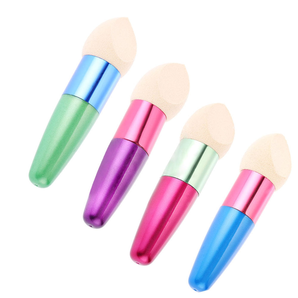 4pcs Cosmetic Liquid Cream Foundation Concealer Sponge Brushes Mushroom Head