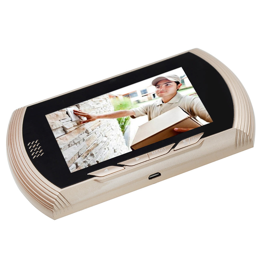 Danmini Smart Digital Door Viewer Peephole Camera with PIR Motion Detection Night Vision DND Fun...